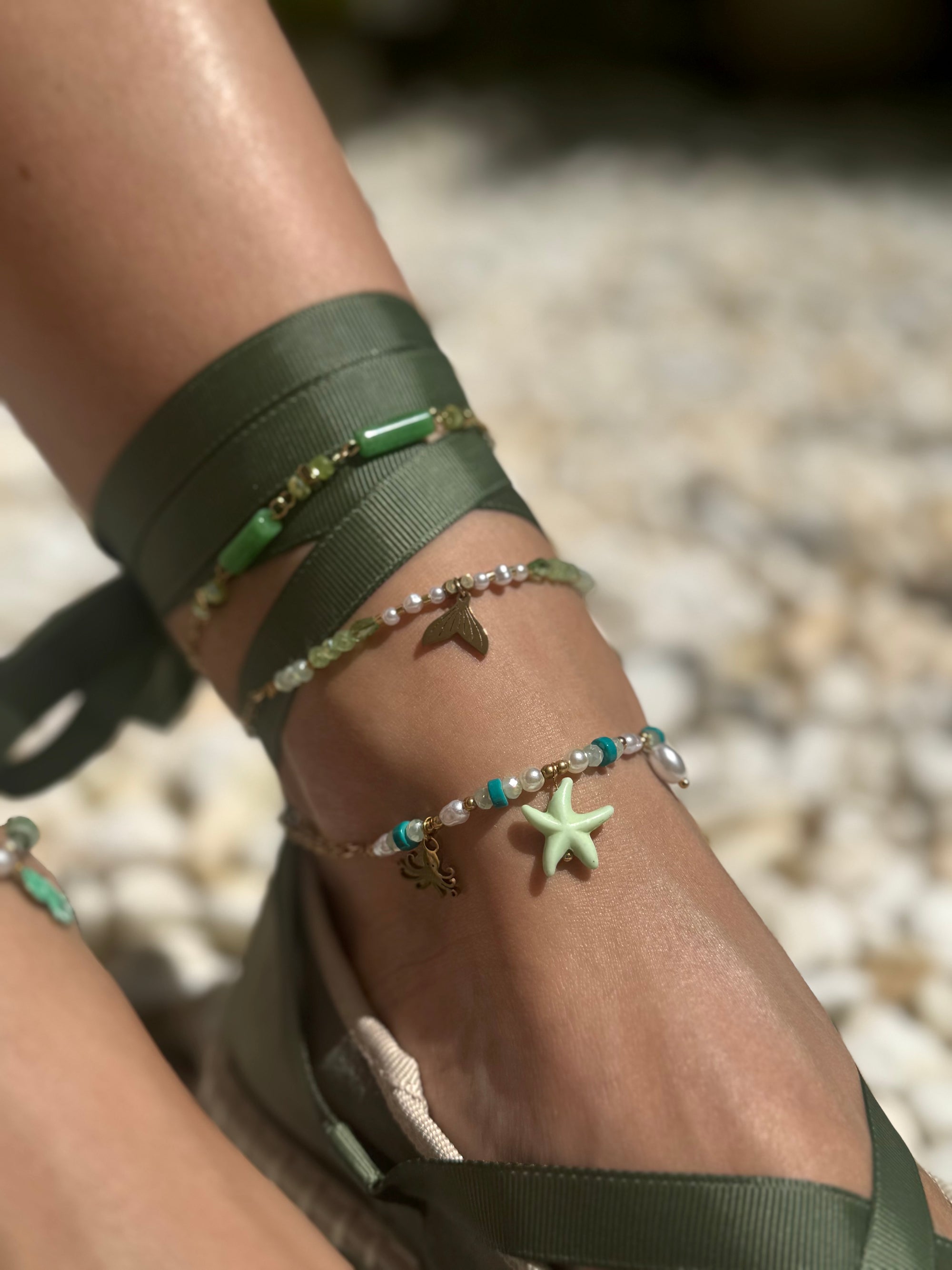 Murano Anklets